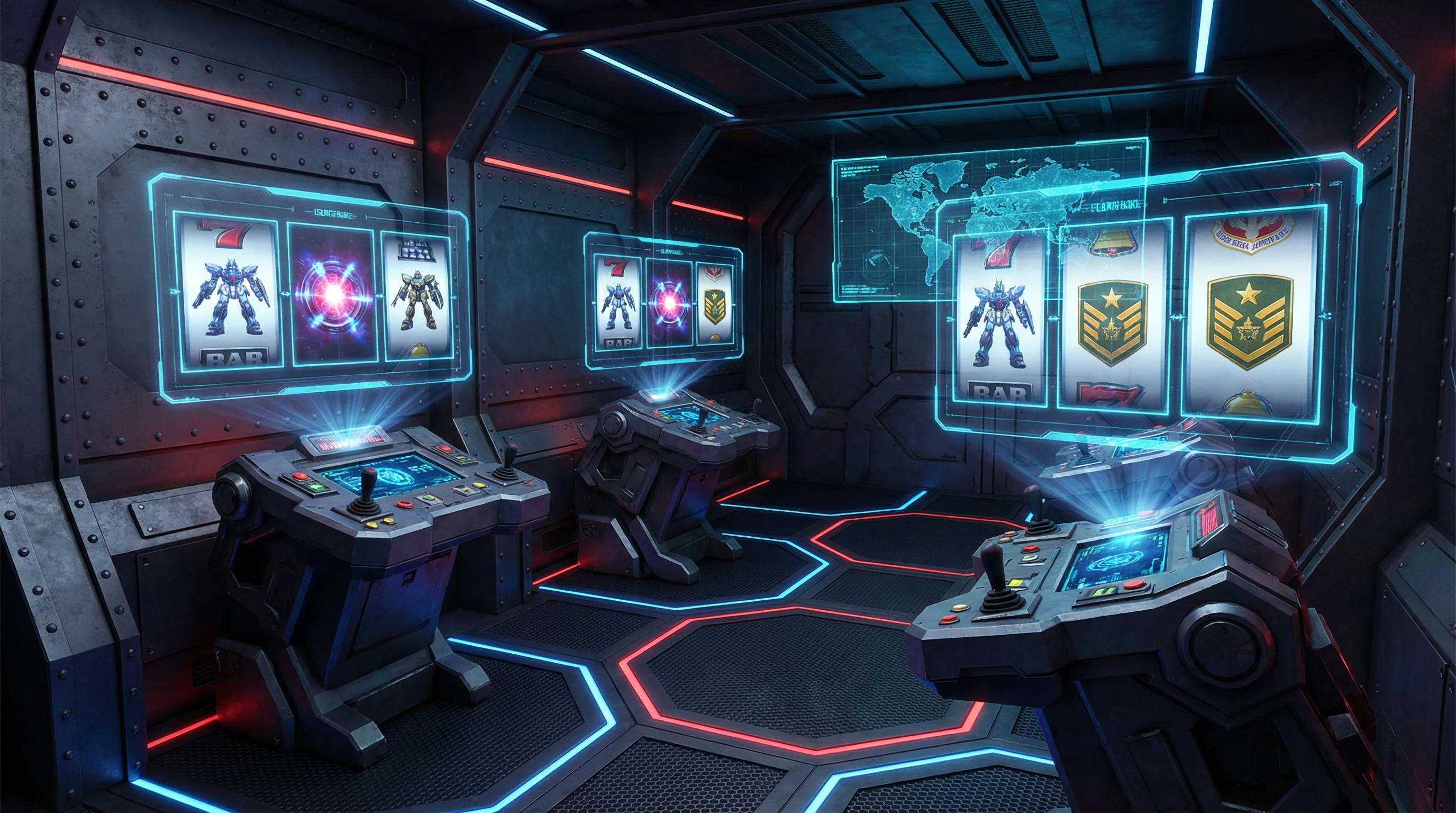 巅峰国际老虎机模拟战斗舱